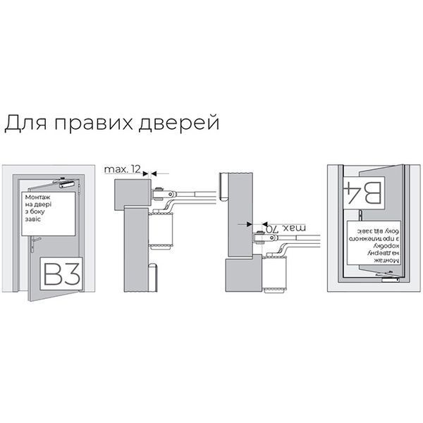 Доводчик зі стандартною тягою TS-50 SG/ES/ӦD 1-5 SILVER фото
