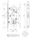 Замок Polaris XT WC18/96/50, матовий хром (шт.) TS-50 SG/ES/ӦD 1-5 SILVER фото 3