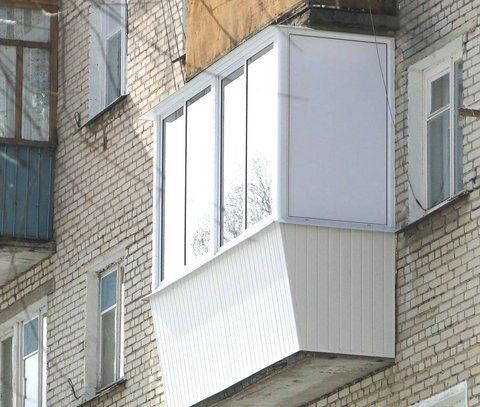 Балкон під ключ з оздобленням WDS 224232 фото