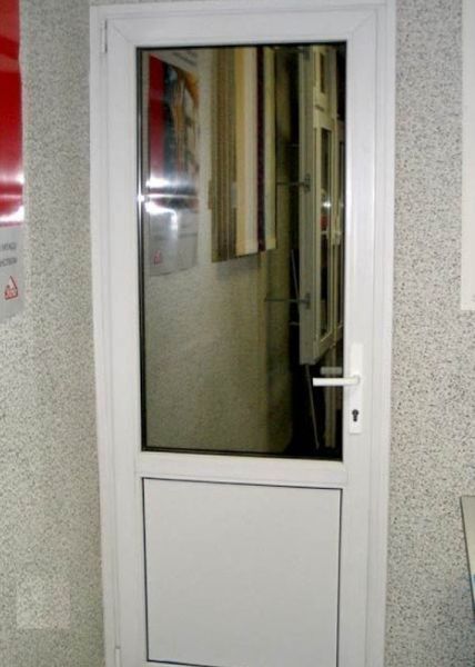 Металопластикові двері WDS 5S поворотно-відкидні 900 x 2200 мм 10013 фото