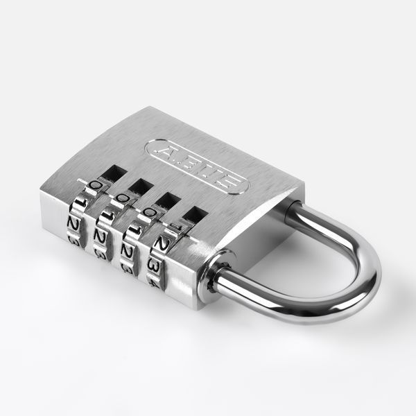 Замок навісний кодовий ABUS 724/20 SILVER B 724/40 SILVER S фото