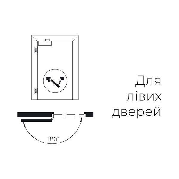 Доводчик без тяги TS-10D EN2/3/4 BROWN фото