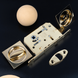 Scivola Тre Class kit A, набір замок/кв.ручка для розсувних дверей, латунь TS-10D EN2/3/4 BROWN фото 3