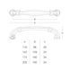 Меблева ручка D-1014-192 MAN фото 3