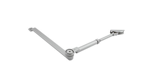 Тяга з фіксацією дверей для доводчика Тяга фікс. SILVER фото
