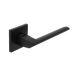 Ручка для дверей на розетці STEEL A-2021 BLACK фото 2