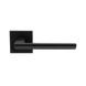 Ручка для дверей на розетці STEEL A-2021 BLACK фото 1