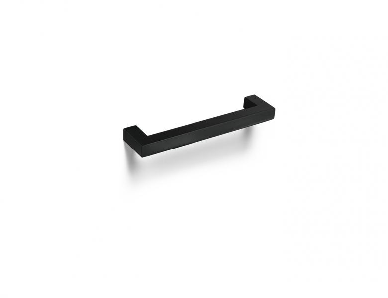 Меблева ручка SS-1024-128 BLACK чорна SS-1024-128 BLACK фото