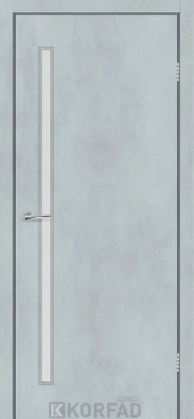 Міжкімнатні Двері Korfad Express CORNER GLASS-03 ПВХ плівка 212933 фото