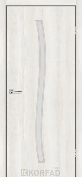Міжкімнатні Двері Korfad Express CORNER GLASS-04 ПВХ плівка 212934 фото