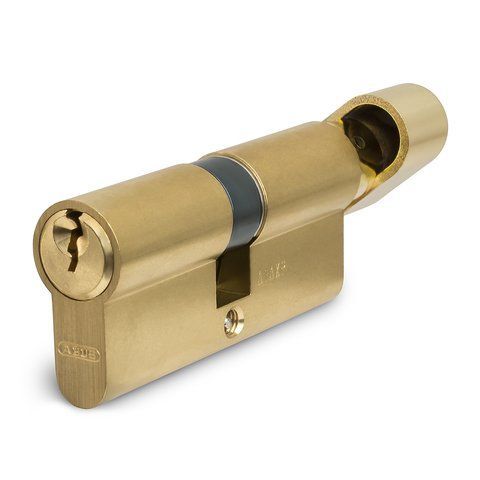 Циліндр ключ/вороток KE50 MM Z30/K30 матова латунь KE50 MM Z30/K30 MM фото