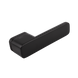 Ручка для дверей на розетці PLANUM A-2017 BLACK фото 2