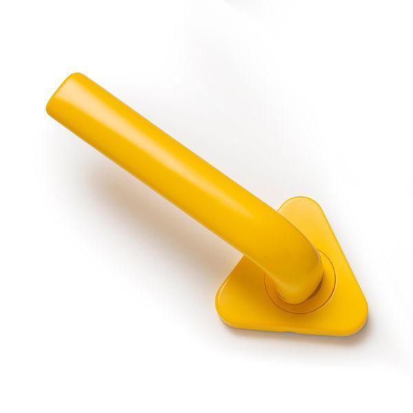 Ручка для дверей на розетці ARROW S-1105 YELLOW фото